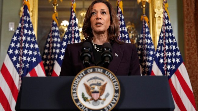 VP Kamala Harris urges Israeli PM Benjamin Netanyahu to agree to ...