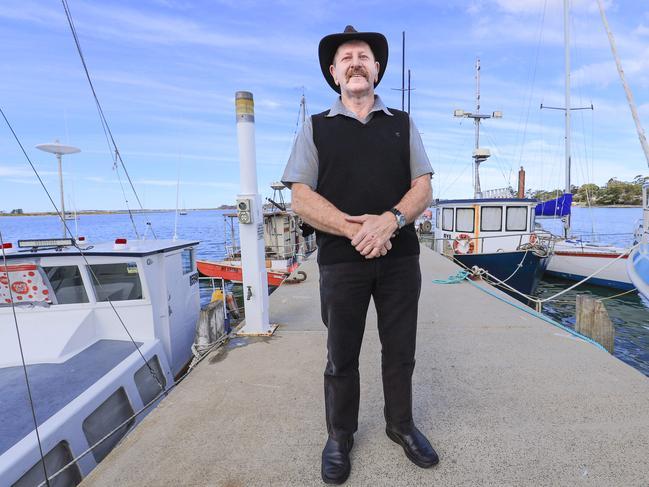 Break Of Day Mayor Mick Tucker. Tasmania.Picture: ROB BLAKERS