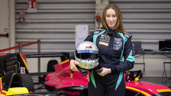 Alice Buckley is among Australia's top female racers with her eyes set on making it to Formula One. Picture: Supplied