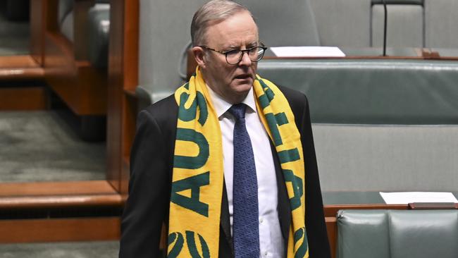 CANBERRA, AUSTRALIA, NewsWire Photos. AUGUST 7, 2023: The Prime Minister, Anthony Albanese arrives for Question Time at Parliament House in Canberra. Picture: NCA NewsWire / Martin Ollman