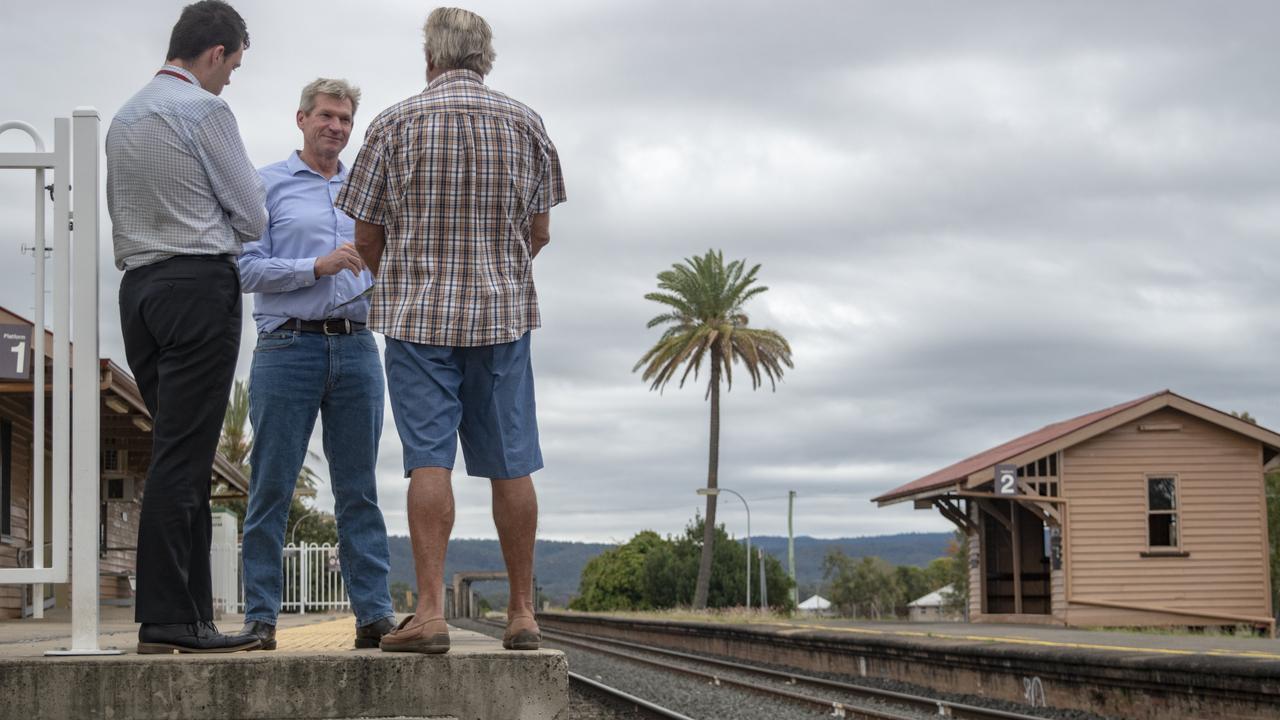 The H2C route will travel through the Lockyer Valley. Lockyer MP Jim McDonald.