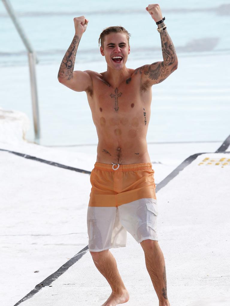 Justin Bieber lets loose Down Under | The Cairns Post