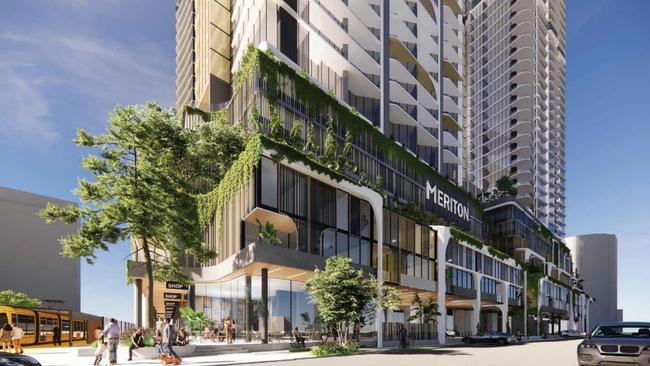 Artist impression of lower ground floors on the Cypress, the Harry Triguboff project planned for Surfers Paradise.