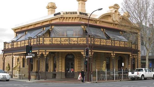 The Archer Hotel in North Adelaide closed last week. Picture: State Library of SA