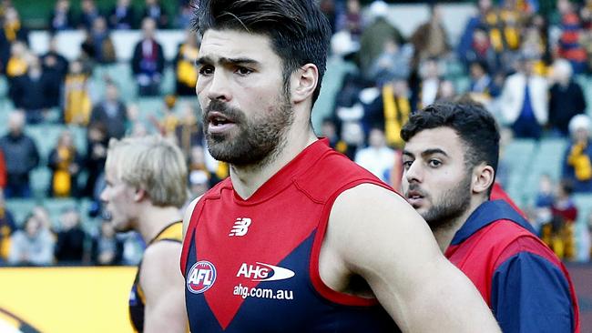 Chris Dawes has been delisted by Melbourne. Picture: Wayne Ludbey