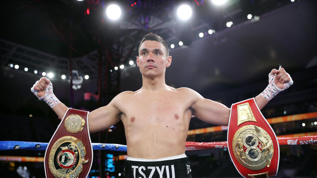 Tim Tszyu’s bid to become undisputed change could be under threat. Picture: Christian Gilles