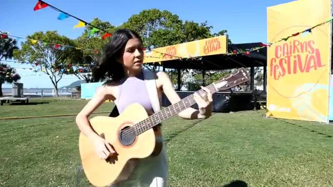 Amber Farnan at the Cairns Festival