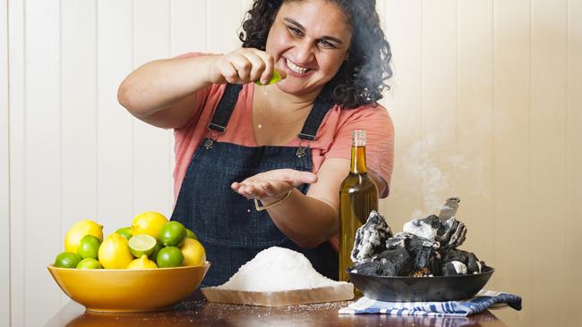 ADELAIDE, Writers Week - Author of Salt Fat Acid Heat, Samin Nosrat at Jolley's Boathouse (photo by Jennie Groom)