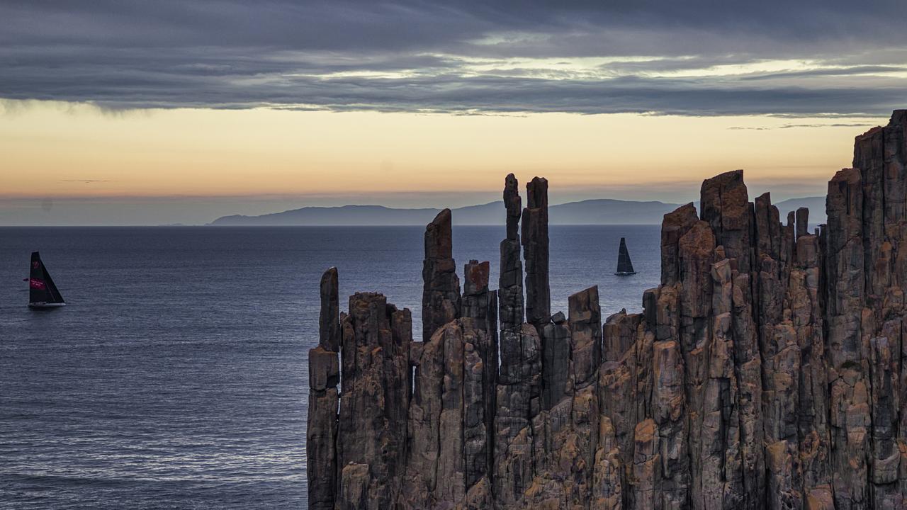 The race to Hobart takes sailors past some of the most stunnign scenery in the world. Pic: Carlo Borlenghi/Rolex