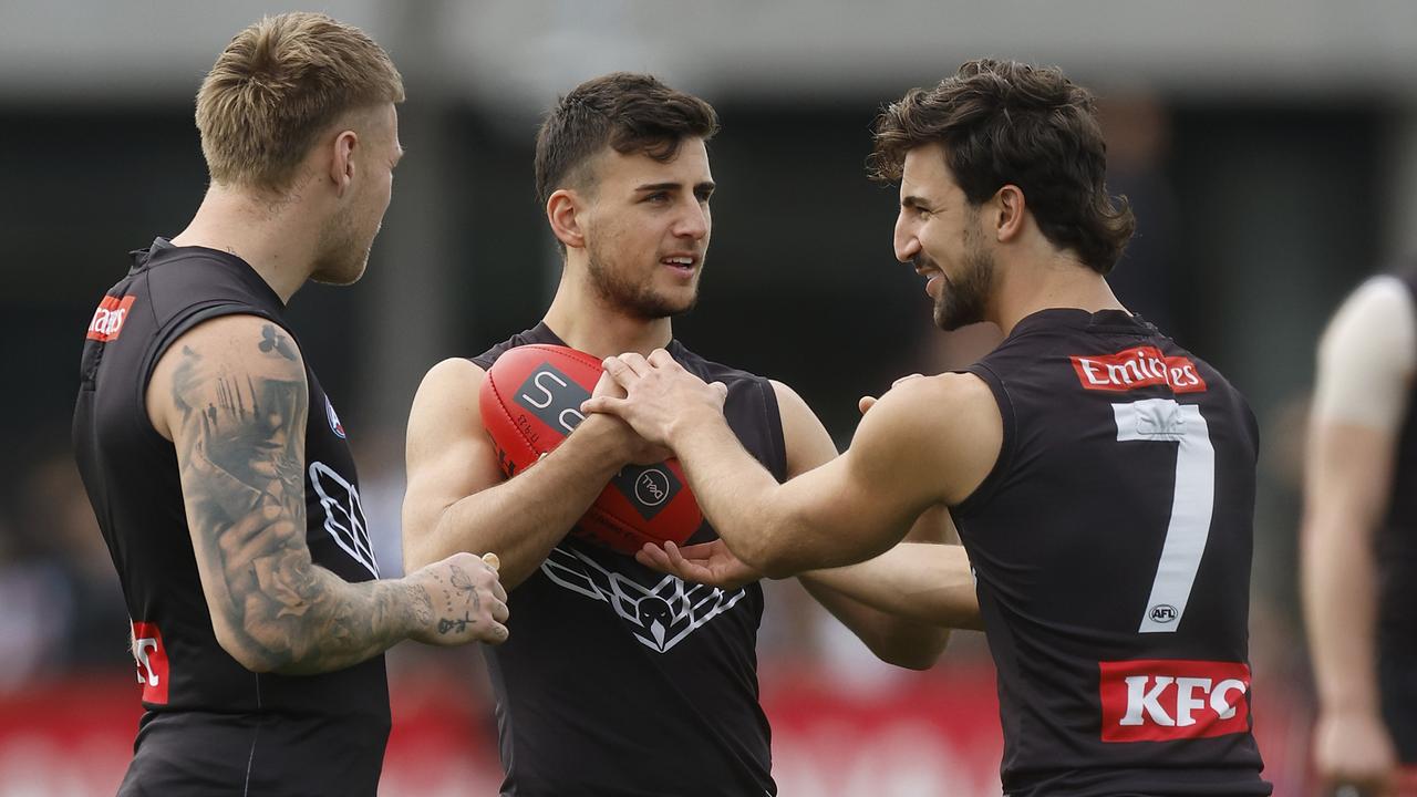 Nick Daicos may be underdone. Picture: Daniel Pockett/Getty Images