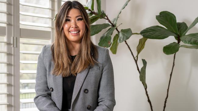 Digital marketer Lisa Teh is running as Deputy Lord Mayor for City of Melbourne elections. Picture: Jake Nowakowski