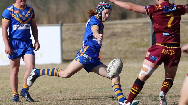 Tyrone Tsagalias for Campbelltown City. Picture: Steve Montgomery