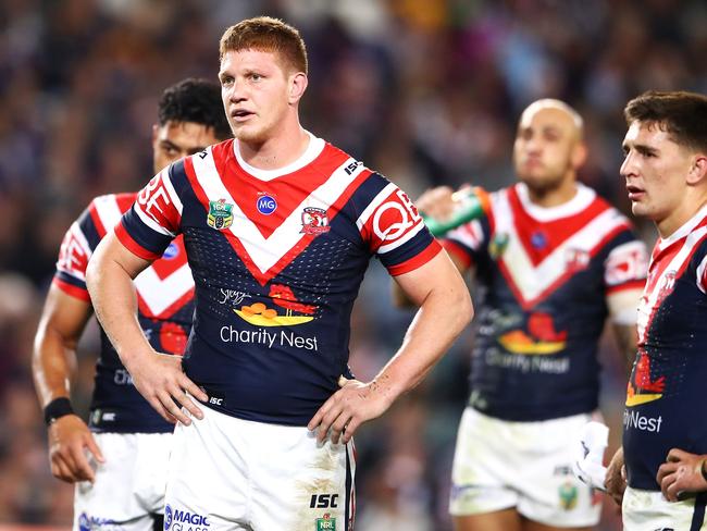 Dylan Napa will be leaving his Roosters teammates behind. Picture: Getty Images