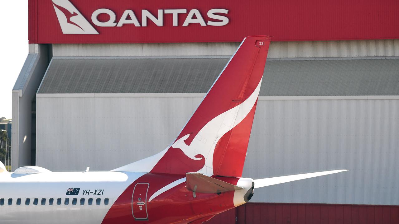 Qantas will unveil a new uniform in 2027. Picture: NCA NewsWire/Joel Carrett