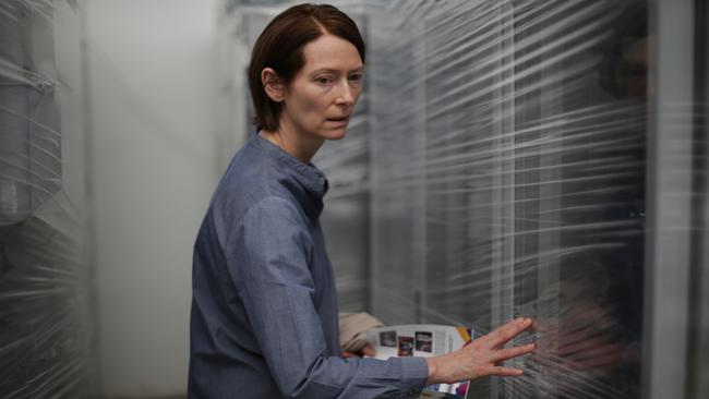 Tilda Swinton in her latest film, Memoria.