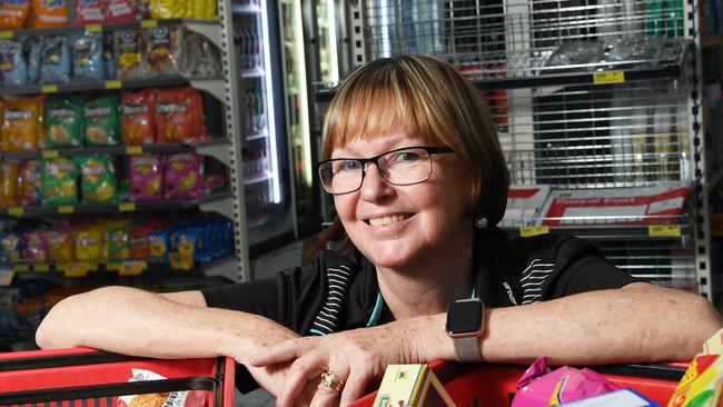 Faye Hartley has sold her corner store in Stuart Park to new owners, who will take control from Monday. Picture: Katrina Bridgeford.