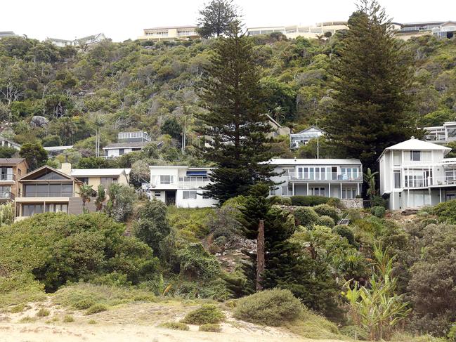 Neighbours lodged complaints against the development (white house pictured second from left). Picture: Sam Ruttyn