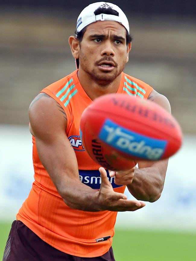 Hawks champion Cyril Rioli. Picture: Tom Huntley