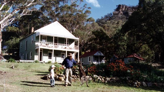 The walk will go through Yerranderie, which was once a thriving silver mining village.