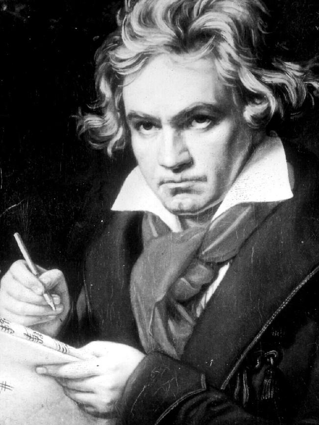 Composer Ludwig Van Beethoven whose Od To Joy has been used by demonstrators.