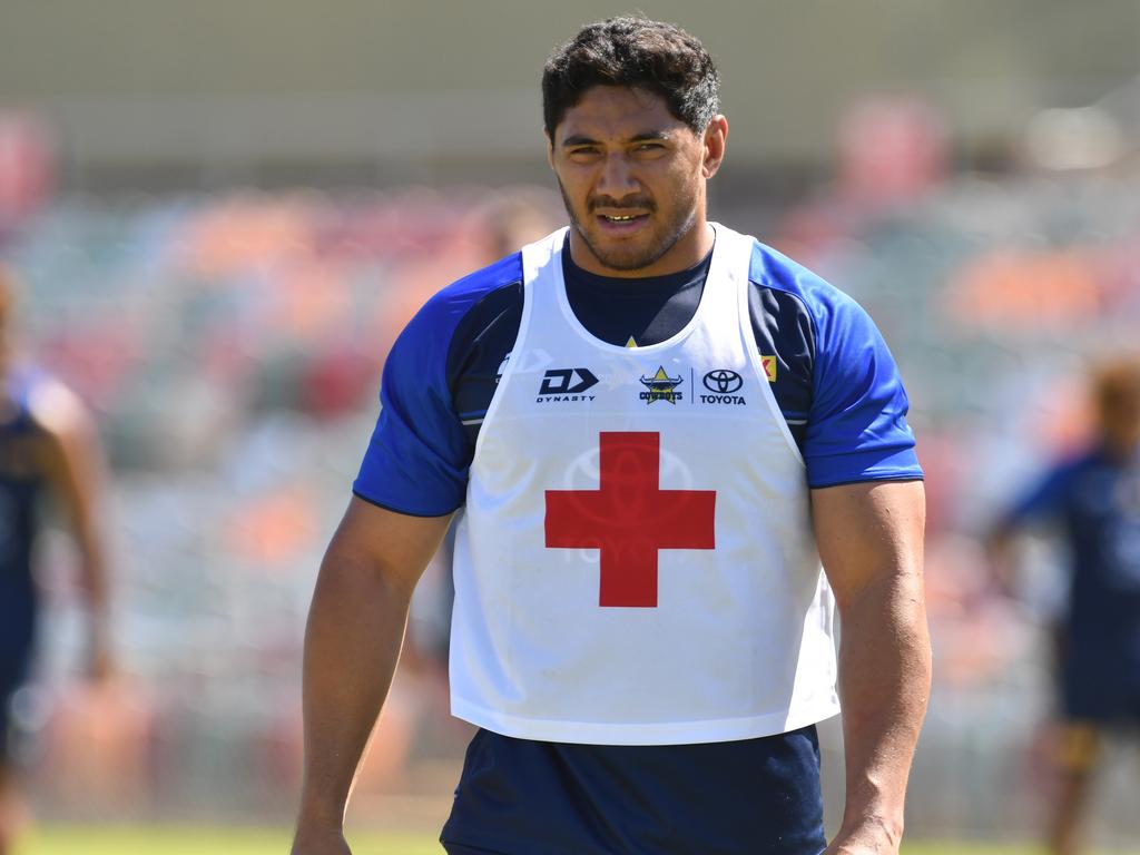 Jason Taumalolo spent plenty of time with the rehab group in 2021. Picture: Evan Morgan