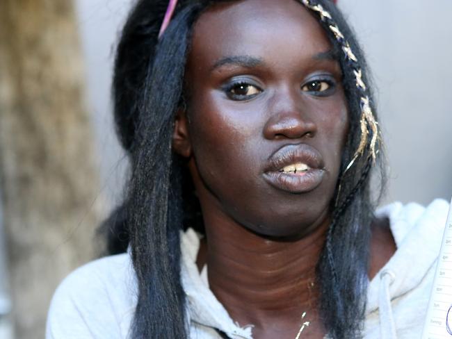 Akiir Muo, girlfriend and alleged hostage of Gargasoulas. Picture: Yuri Kouzmin