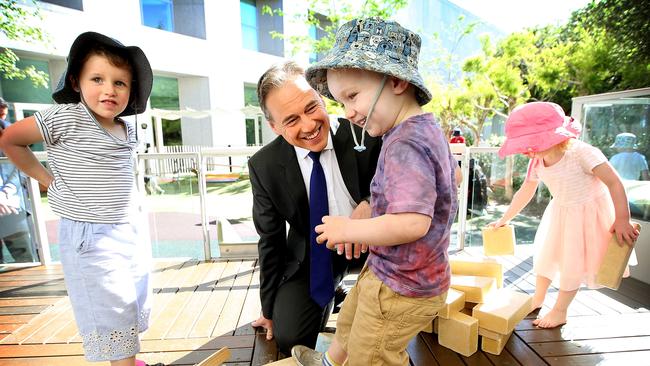 Health Minister Greg Hunt acknowledged parents were busy but said the guidelines were the best advice from Australian and international experts. Picture: Kym Smith