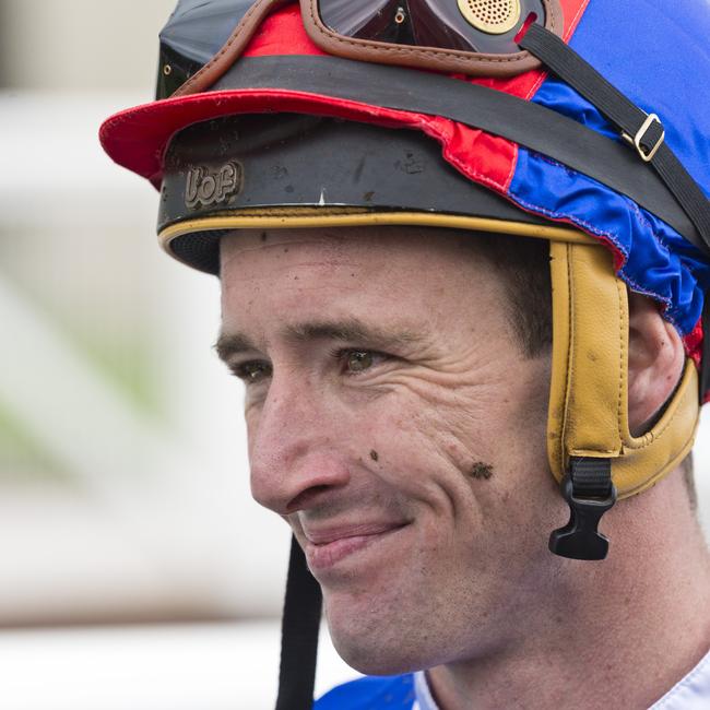 Ryan Plumb after a win at Clifford Park in 2020. Picture: Kevin Farmer