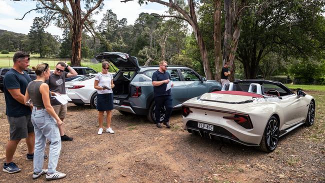 2024 News Corp Australia car of the year testing. Photo: Thomas Wielecki