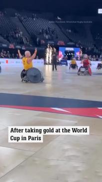 Aussies win gold in Wheelchair Rugby World Cup
