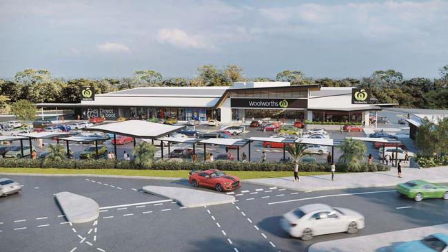 PROPOSED: A 4300 sqm neighbourhood shopping centre with a Woolworths and service station has been proposed to the Toowoomba Regional Council.