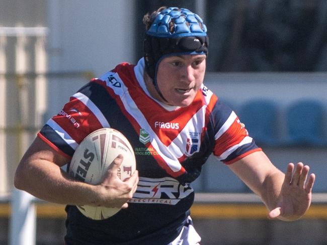 Will Shears at the Aaron Payne Cup 2023 Saint Patrick's College versus Ignatius Park College at Leprechaun Park Mackay Tuesday 30 May 2023  Picture: Michaela Harlow