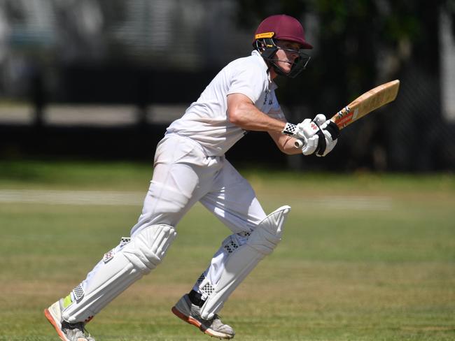 Townsville A Grade cricket. Wests against Norths at Curtheringa. Wests Sam Lowry. Picture: Evan Morgan