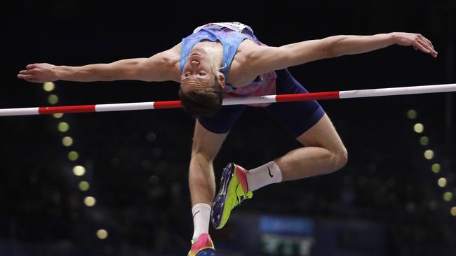 The case of high jumper Danil Lysenko has triggered the latest crisis in Russian athletics Picture: AP