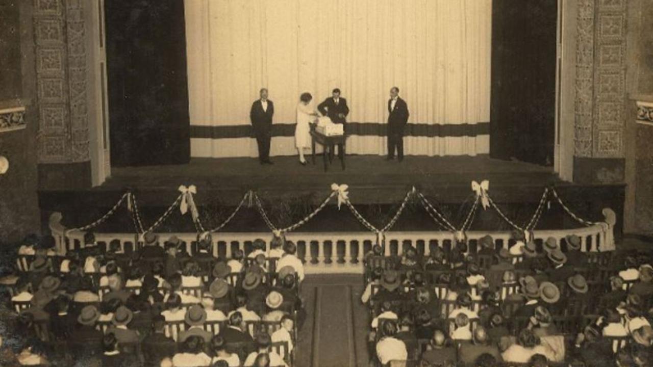 LOOKING BACK: Opening of the Wintergarden Theatre in 1929. Source: Picture Bundaberg