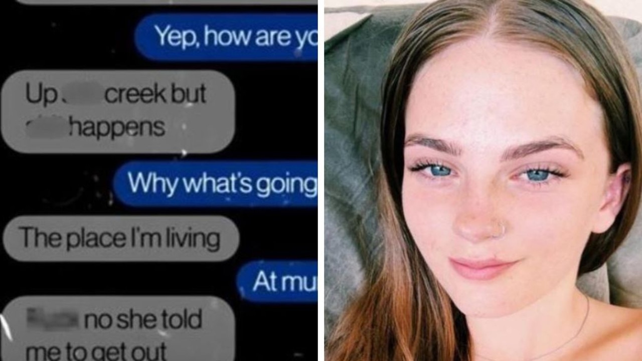 Sad texts from Pheobe before disappearance