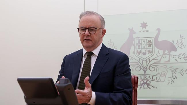 Australian PM Anthony Albanese speaks to US President Donald Trump on Monday morning. Source - https://x.com/AlboMP/status/1889071892759539951/photo/1