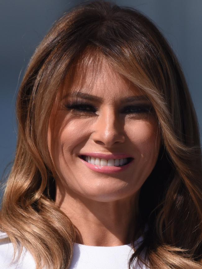 To now: Melania at the reopening of the Washington Monument on September 19, 2019. Picture Olivier Douliery/AFP