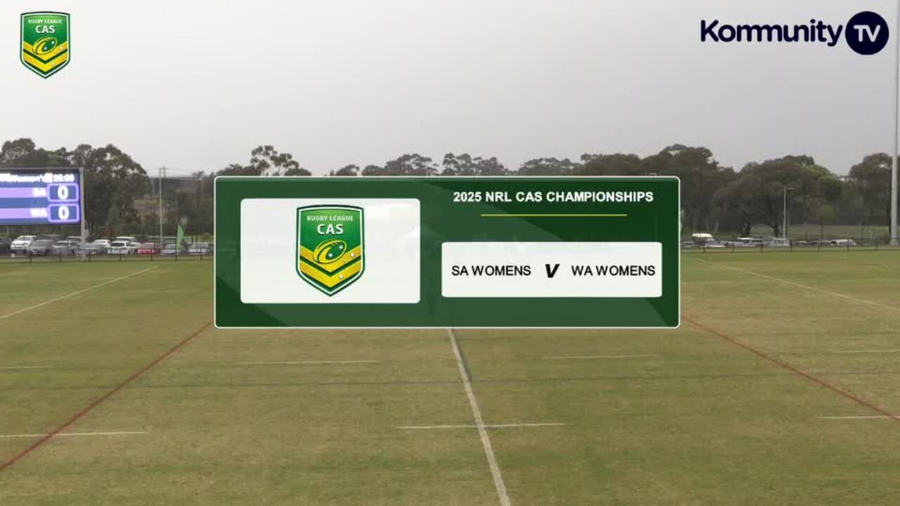 Replay: South Australia v Western Australia (Womens) — 2025 NRL CAST Championships Day 2