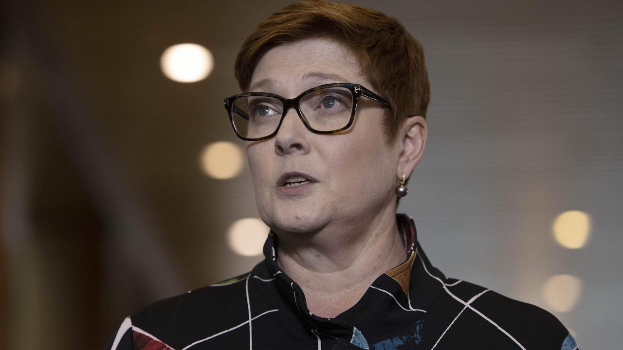 China has unleashed on Australia after the joint statement issued by Australia’s Foreign Minister Marise Payne. Picture: NCA NewsWire/Gary Ramage