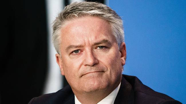 Secretary General of the Organisation for Economic Cooperation and Development (OECD) Mathias Cormann looks on during a press conference in Berlin, Germany. (Photo by Clemens Bilan - Pool/Getty Images)