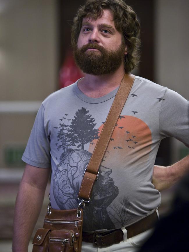 The star in a scene from The Hangover.