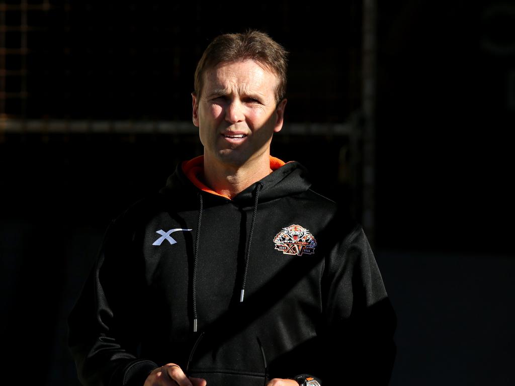 Mick Potter coached the Wests Tigers in 2013/14. Picture: Gregg Porteous