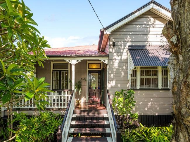 A three-bedroom cottage on Bulimba Street, Bulimba, sold pre-auction for $1,755,000.