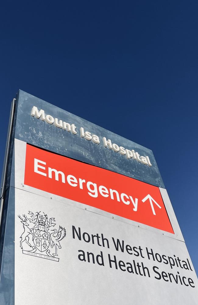 The Mount Isa Hospital building. Picture: Blair Jackson