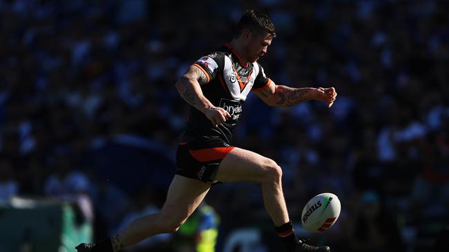 John Bateman had a solid club debut and almost scored a dazzling try thanks to some crafty football skills. Picture: Mark Metcalfe/Getty Images