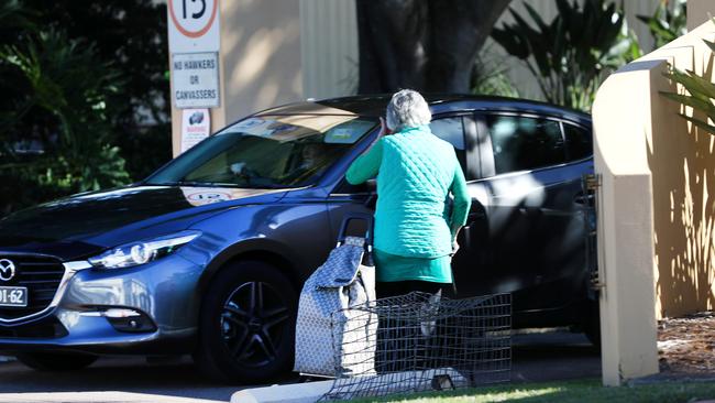 Residents are concerned over the complex’s future. Picture: NIGEL HALLETT