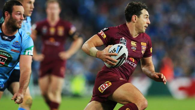 Billy Slater of the Maroons.