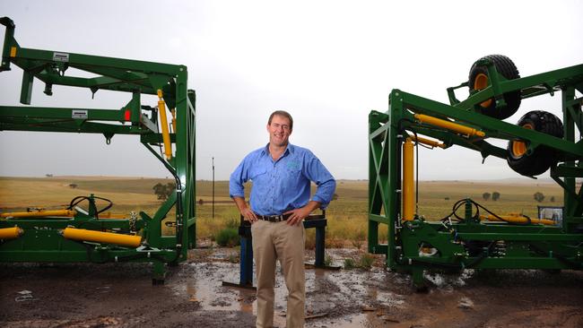 Kelly Engineering chief executive Shane Kelly at their Booleroo Centre business.