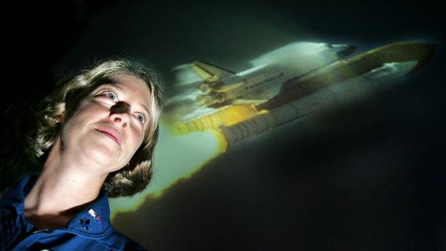 Pamela Melroy from U.S.A. is a Shuttle Pilot with NASA and is heading back into space on July 13.